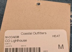 Coastal Outfitters Short Sleeve Blue T Shirt Men’s Size Medium