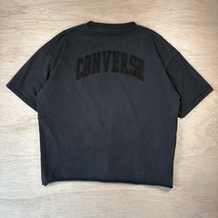 Converse Heavyweight Black Short Sleeve T-Shirt Size XL