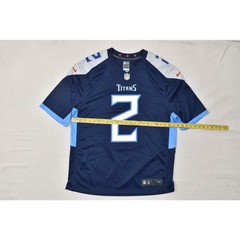 Nike NFL Tennessee Titans JONES #2 Navy Blue Size XL On Field Football Jersey