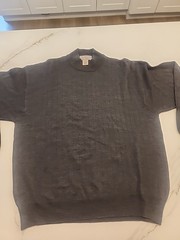 Murano Mens 100% Wool Sweater – sz XL Grey