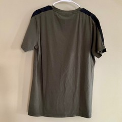 Supply & Demand NYC Medusa Gold Foil Graphic T-Shirt Mens Large Olive Green