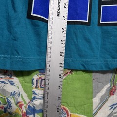 Vintage 80s 90s Just Did It Nike Parody Long Sleeve T Shirt Large Teal Blue