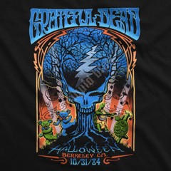 GRATEFUL DEAD-HALLOWEEN DEAD-Berkley,CA 10/31/84 T-SHIRT S,M,L,XL,2X-5X,6X Lesh