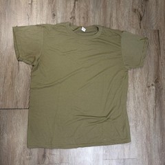 Lot of 6 Skilcraft Military Short Sleeve T Shirt Medium Coyote Brown Polyester