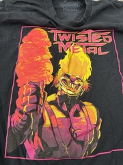 Twisted Metal Shirt Black Size Mens L Pink Yellow Clown 100 Cotton Vintage Bliss
