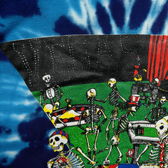 New Unworn Vtg Grateful Dead Las Vegas Band T Shirt Ripple Junction 90s Tie Dye