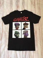 NEW- GORILLAZ – COLLAGE LOGO -T-SHIRT
