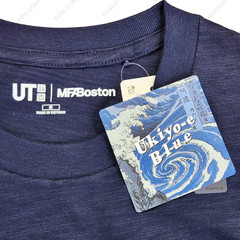 UNIQLO UT Graphic T-shirt Ukiyo-e Blue S-4XL Unisex 485073 from Japan NWT