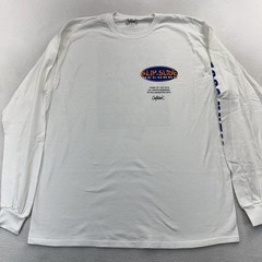 Outrank Brand Men’s Slip N Slide Records T-Shirt 2 Sided Graphic T-Shirt XL