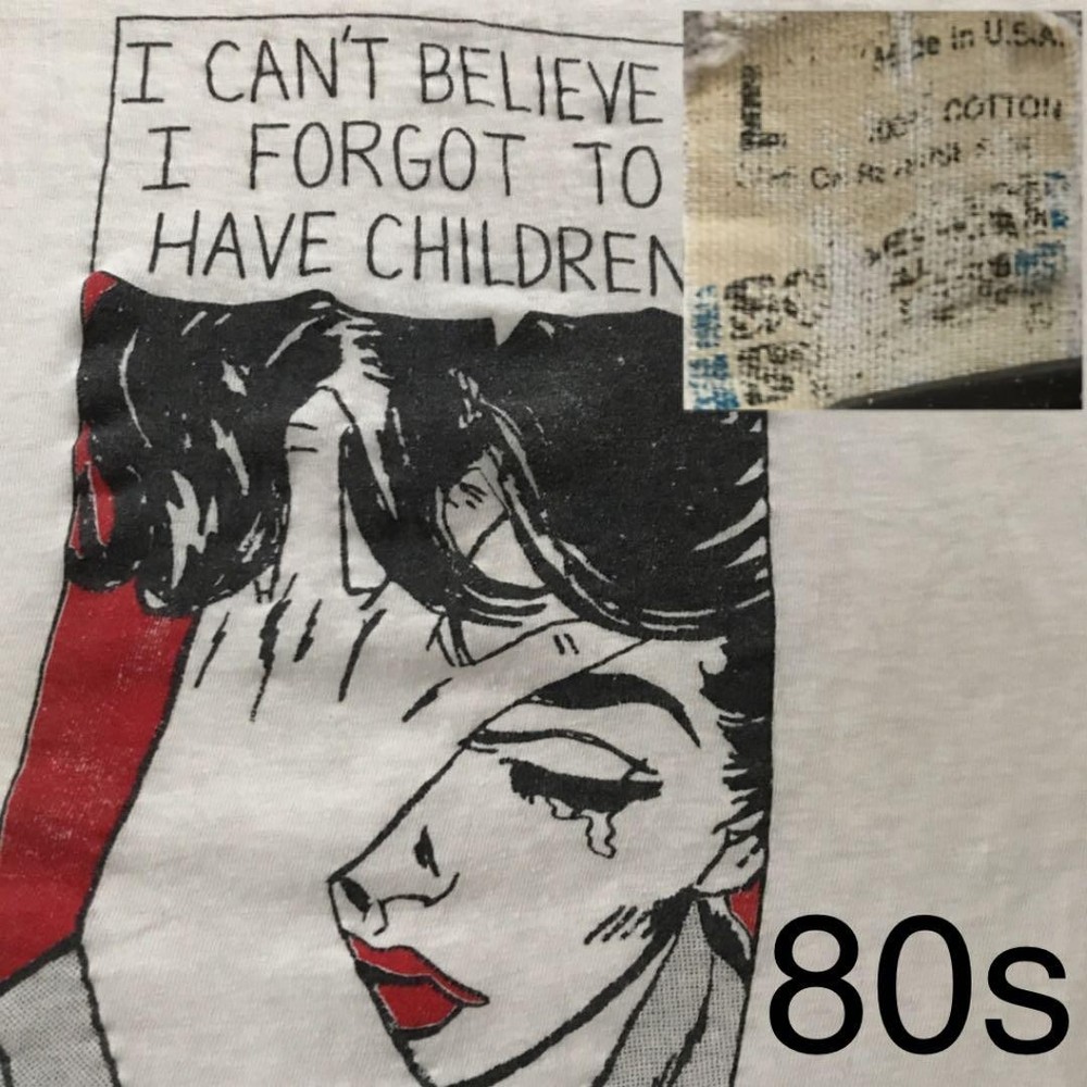 80s Vintage Roy Lichtenstein Pop Art T-Shirt Flying Fish LA Made in USA L