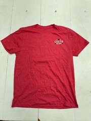 Costa Del Mar Red Back Graphic Print Short Sleeve T Shirt Mens Size Large