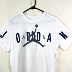 Air Jordan Jumpman Men’s White Short Sleeve Crew Neck T-Shirt Size M