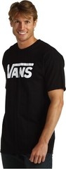 Vans Off The Wall VN0A7Y9PY28 T-Shirt Men’s Medium Black Cotton Crew Neck APP231