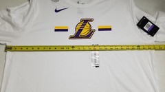 NIKE LOS ANGELES LAKERS NBA TEAM ISSUED LS SHIRT WHITE RARE NEW NWT (SIZE 3XL)