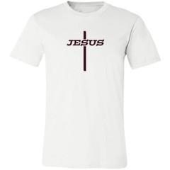 Bella & Canvas Short Sleeve Tee “Jesus Cross” c