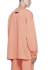 Fear of God Essentials Long Sleeve T Shirt Coral Men’s Size L New NWT Authentic