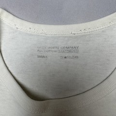 Lady White Co All Cotton Short Sleeve T Shirt Men’s 36/S Minimalist Quiet Luxury