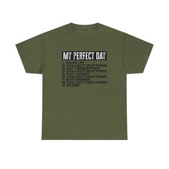 Button Collector Collection Shirt Gifts Tshirt Tee Crew Neck Quotes Men Unisex