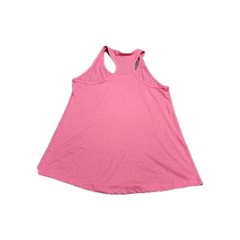 Ideal Womens XXL Pink Butterfly Graphic Racerback Tank Top True Colors NWOT