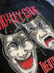 Vintage Motley Crue Sleeveless T Shirt Vintage Theater of Pain Grunge Era Evil L