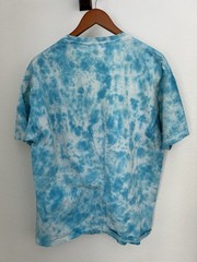 Sublime 40oz to Freedom Sun Logo Tie Dye T-Shirt Mens XL Blue White #0303