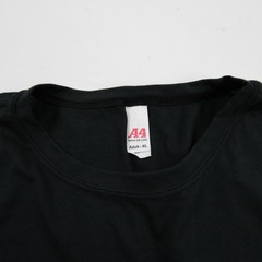 A4 Short Sleeve Shirt Men’s Black Used XL