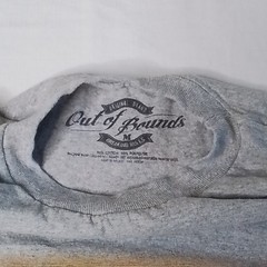 ​Modern VTG Out of Bounds Graphic Tee Medium Gray Original Hot Rods Classic Car