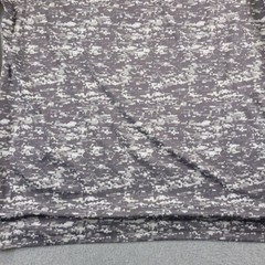 Columbia Shirt Mens Extra Large Gray Digital Camo Fish Print Moisture Wicking
