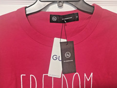 NWT Undercover x GU Jun Takahashi Freedom Noise Red T-Shirt Size XL