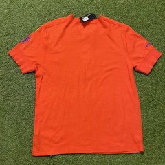 RLX Ralph Lauren Shirt Medium M Floral Orange Hawaiian Pacific Henley NWT $98