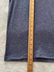 J Crew Mens Performance Henley Shirt Large Gray Lightweight Stretch Casual Tee