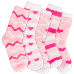 Fuzzy Socks for Women Cozy Pink Warm Winter Christmas Stocking Stuffers