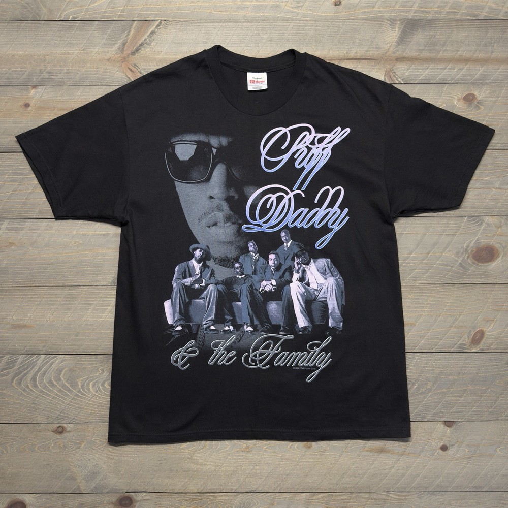 Vtg Puff Daddy & The Family T-Shirt Mens XL No Way Out World Tour 1998 NWOT