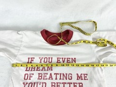 Rare Vintage Muhammad Ali Hip Hop Reversible T Shirt Made in USA Small