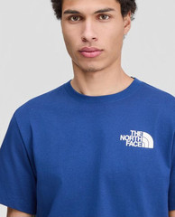 The North Face Men’s Blue Evolution New Old Places Short-Sleeve T-shirt – Estate