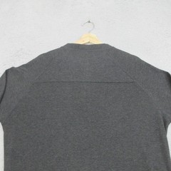 Venado Henley Shirt Mens Large Gray Long Sleeve Stretch Casual Comfort Layering