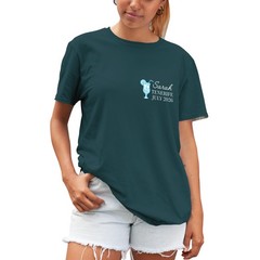 Matching Hen Do Custom T Shirt Martinis Bikinis Bride Tee