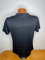 Men’s Adidas ClimaLite V-Neck Soccer S/S Athletic T-Shirt Medium M – Black Poly