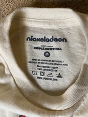 NWT-Nickelodeon THE ANGRY BEAVERS Ripple Junction Beige Graphic Tee
