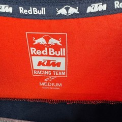 Red Bull KTM Racing Team Jersey T-Shirt Adult Medium Blue Orange