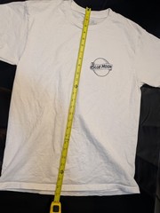 Tee Luv Blue Moon T-Shirt Men’s Size M White Draft Beer Graphic Logo Tee