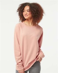 Independent Trading Co. Unisex Lightweight Loopback Terry Crewneck Sweatshirt