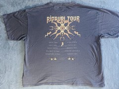 Rip Curl Men’s Gray Surf Graphic Logo Crew Neck Short Sleeve T-Shirt Size M