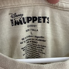 Disney The Muppets Kermit The Frog Country Roots Shirt Short Sleeve Mens L