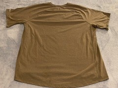 Carhartt Force Relaxed Fit Green Knit Cotton Blend Pocket Logo Men’s 2XL T-Shirt