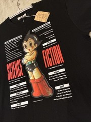 Rare Tezuka Osamu Original Astro Boy Atom 3D PVC Graphic T-Shirt NWT Japan M