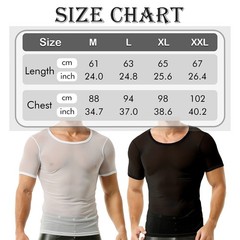 Thin Perspective Men Tank Tops Top Breathable Sports T-shirt Casual Fitness Vest