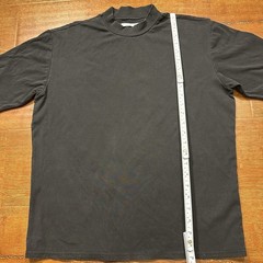 Chaorenbang T Shirt Mens L Black Short Sleeve Minimal Designer High Collar City