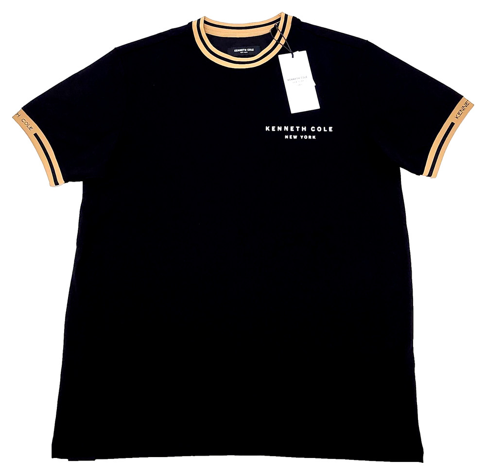 Kenneth Cole T-shirt Men’s Color Black Size L (NEW ORIGINAL WITH TAGS)