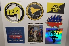 TOXIC ☢️ MASCULINITY STICKERS VARIETY PACK (3)